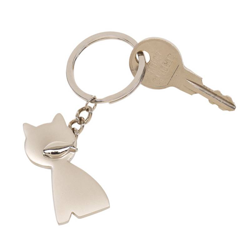 Přívěsek na klíče ve tvaru kočky